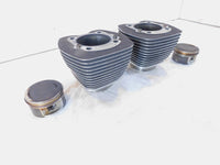 Harley Davidson Twin Cam Touring Dyna & Softail Engine Pistons & Black Cylinders - C3 Cycle