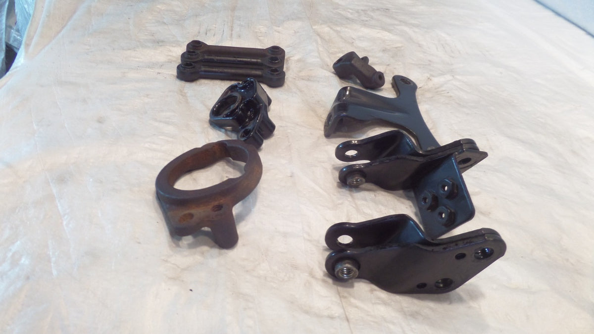 2004-2013 Harley Davidson Sportster 883 & 1200 Engine Motor Mount Bracket Lot - C3 Cycle