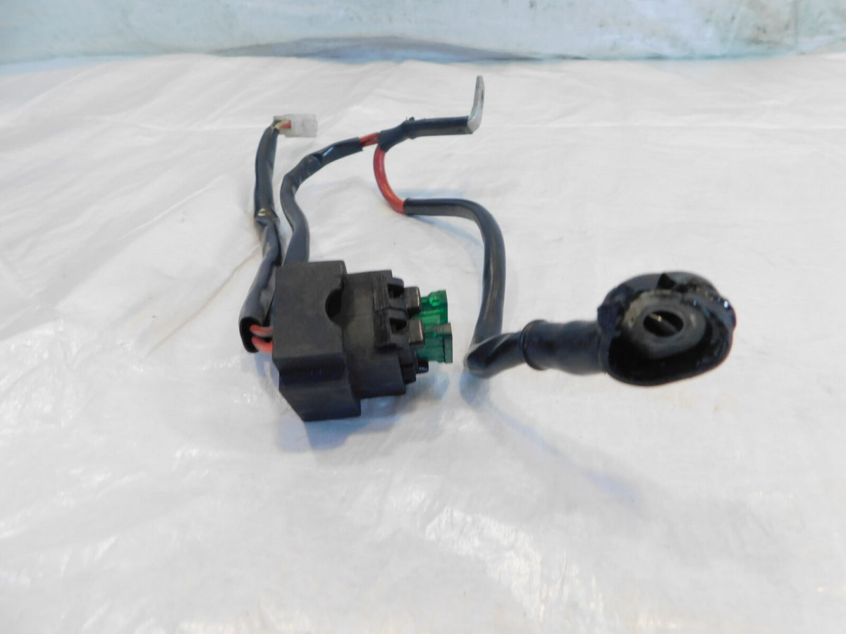 01-04 Aprilia RST1000 RST 1000 Futura Starter Relay Solenoid Fusebox w/ Cables - C3 Cycle