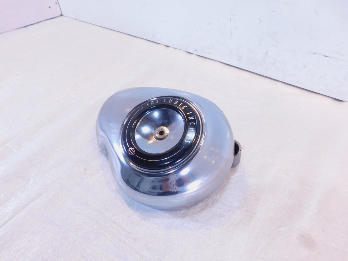 Harley Davidson Dyna Low Rider & Street Bob Chrome Air Intake Cleaner Cover - C3 Cycle