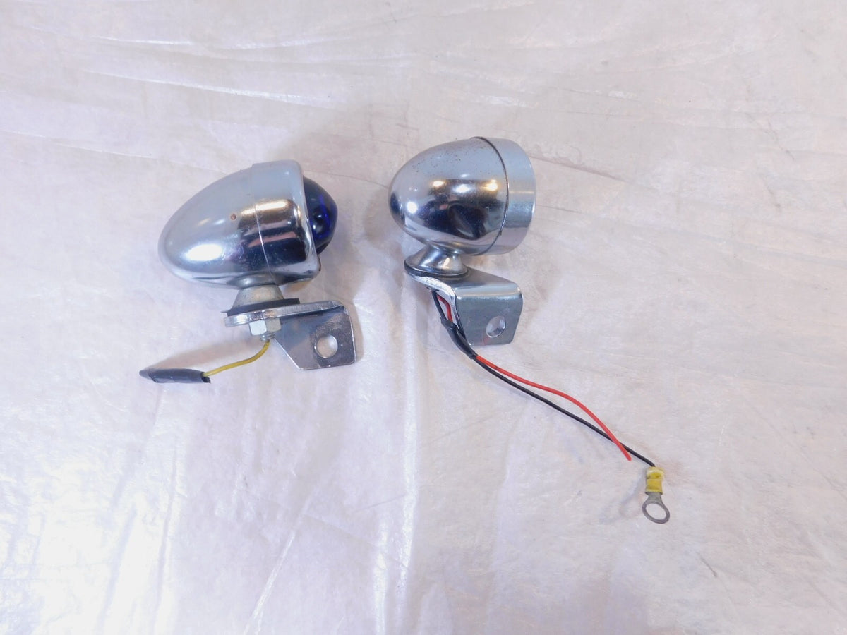 1984 Harley Davidson EVO Electra Glide Classic Rear Daytime Running Light Lamps - C3 Cycle