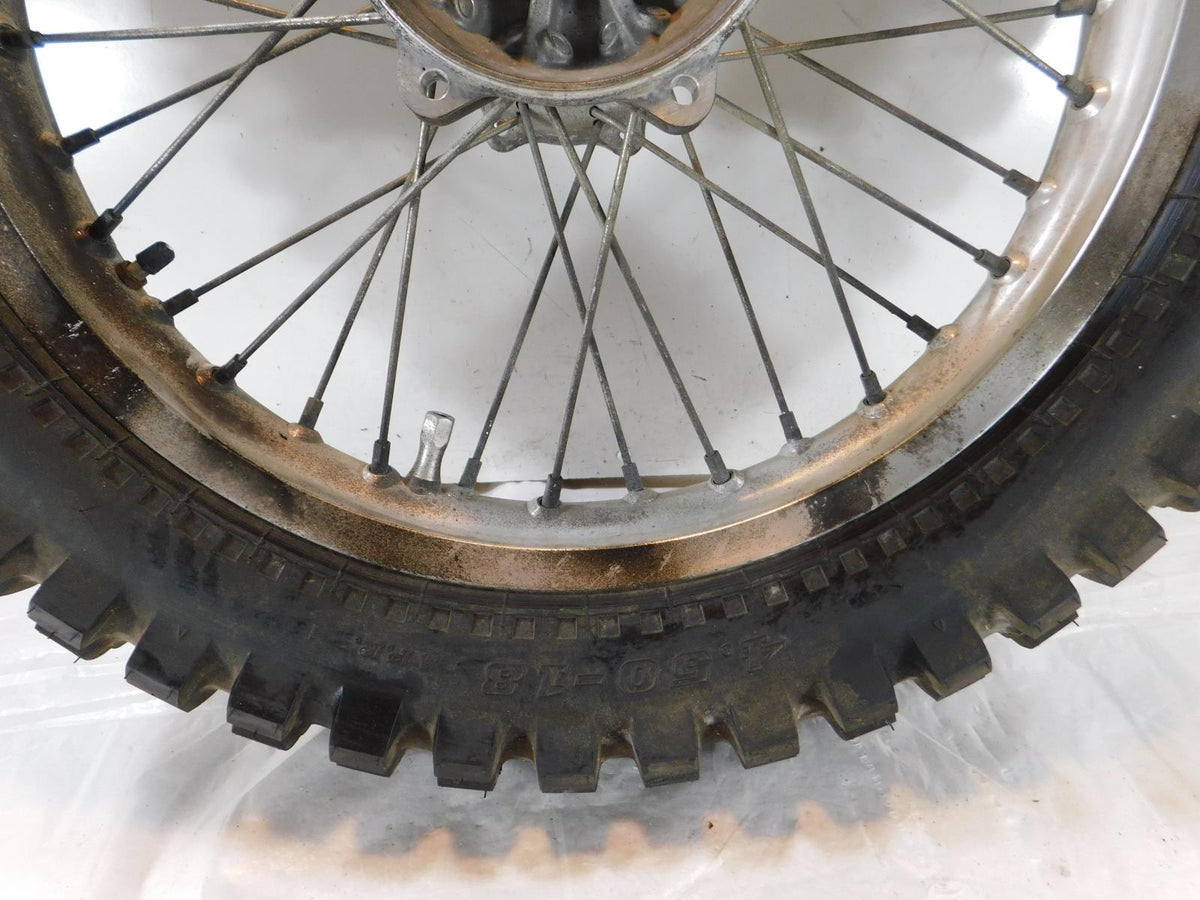Kawasaki KLX250S KLX250 KLX300 Laced Rear Wheel Rim w/ Tire - 41025-0320-WA - C3 Cycle