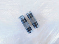 Harley Davidson Dyna Sportster Softail Chrome Left & Right Handlebar Hand Grips - C3 Cycle