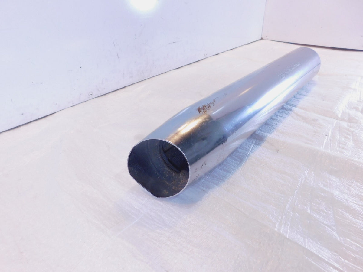Harley Touring Street Electra Glide & Road King Right Slash Cut Exhaust Muffler - C3 Cycle