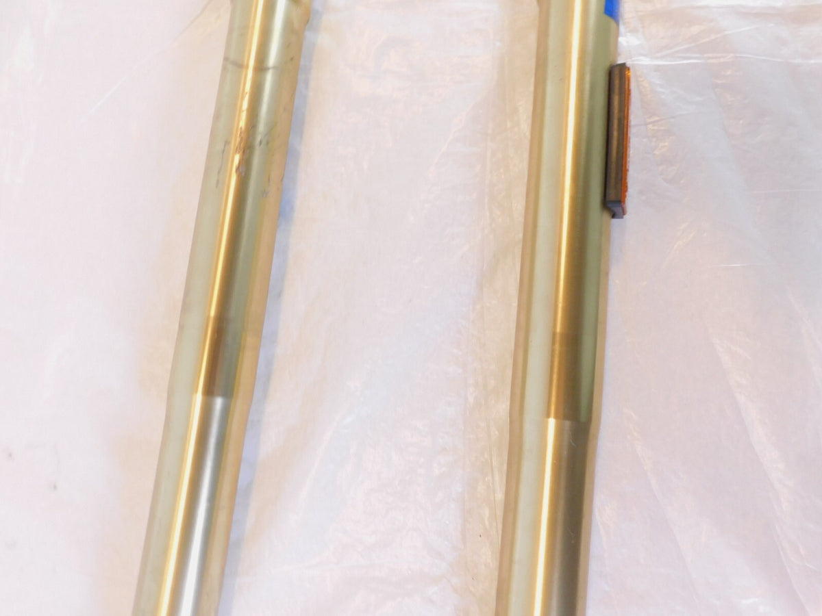 Bent 2007-2012 Triumph Tiger 1050 SE Front Wheel Suspension Fork Shock Leg Tubes - C3 Cycle