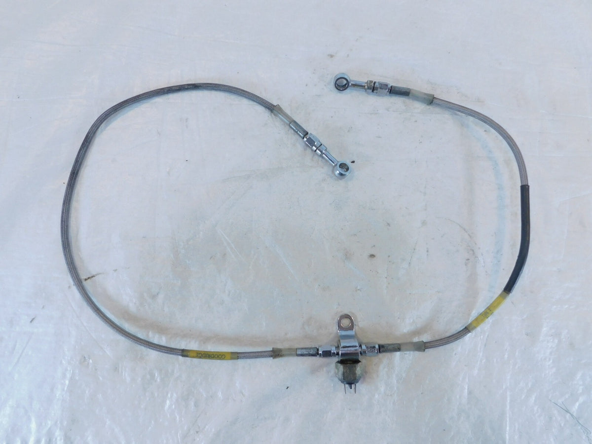 2002 & 2003 Indian Gilroy Scout Rear Master Cylinder to Caliper Brake Hose Line - C3 Cycle