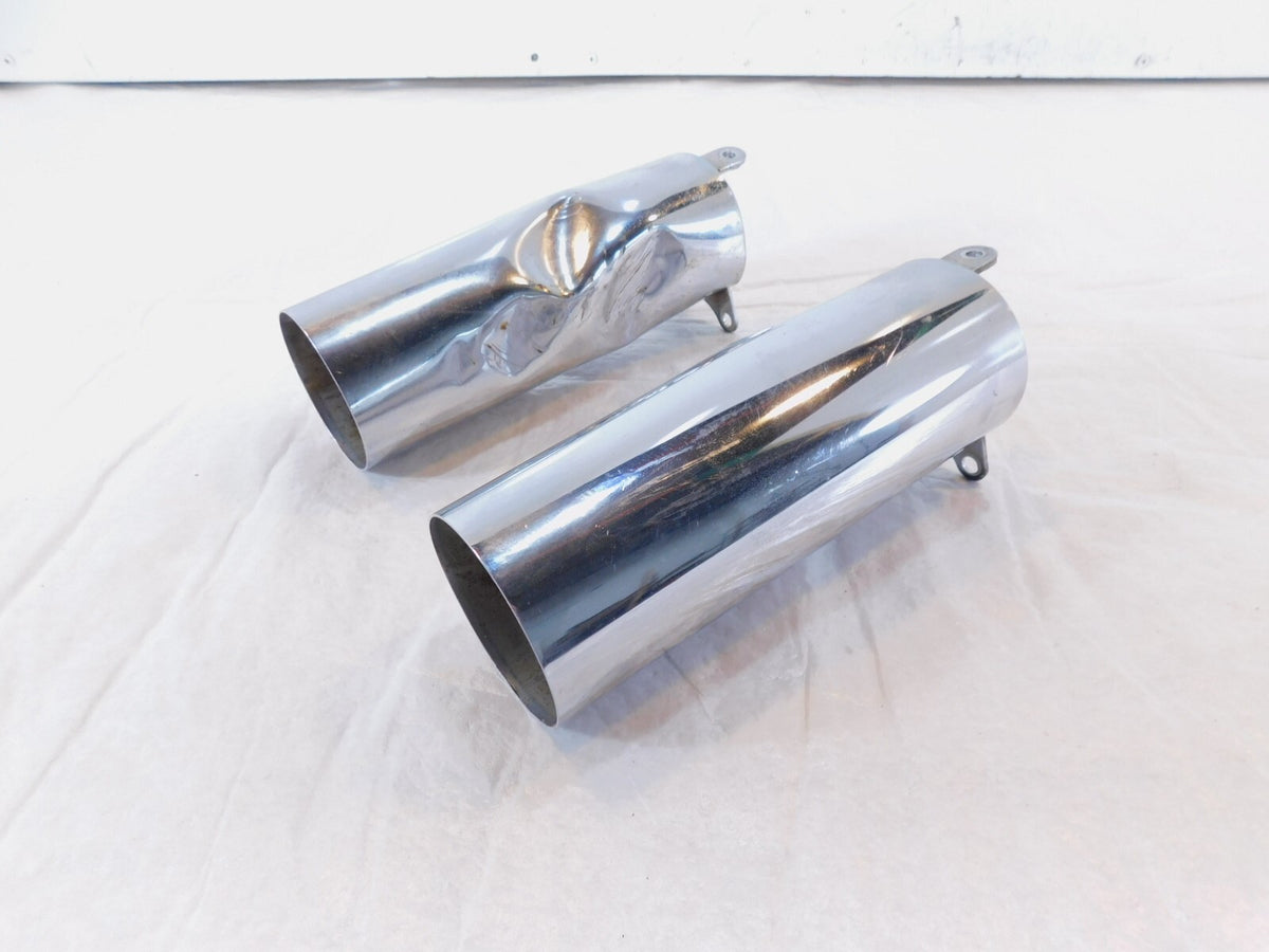 Kawasaki Vulcan VN1500 Classic Lower Front Fork Steering Stem Covers -For Parts - C3 Cycle