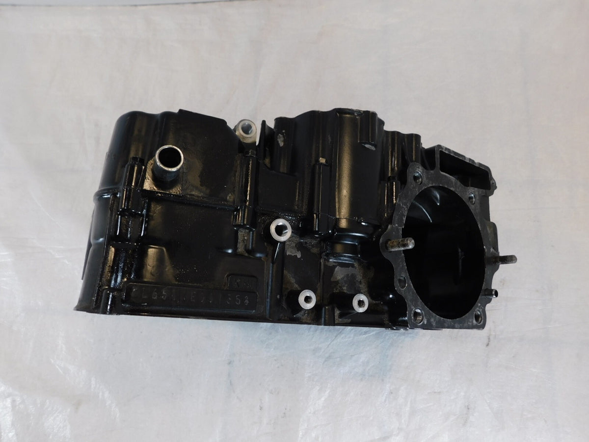 1987-1995 Kawasaki KLR650 KL650 KL600 Black Engine Motor Block Crankcase Case - C3 Cycle