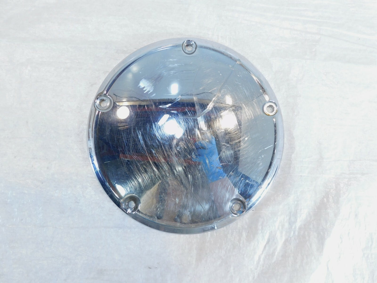 Harley Davidson Twin Cam Softail & Dyna Chrome Derby Clutch Cover 60769-06 - C3 Cycle