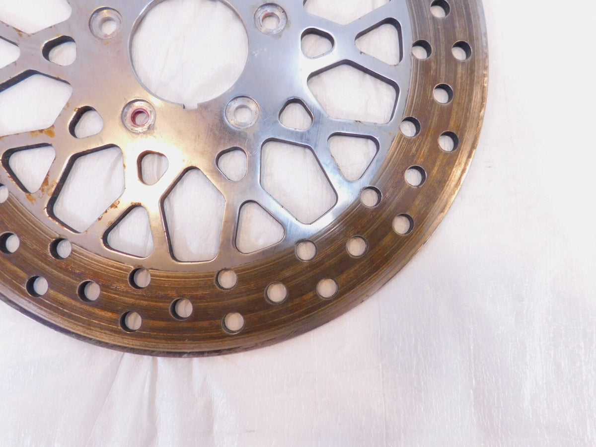 Harley Davidson Touring Sportster Dyna Softail Front Wheel Left Brake Disc Rotor - C3 Cycle