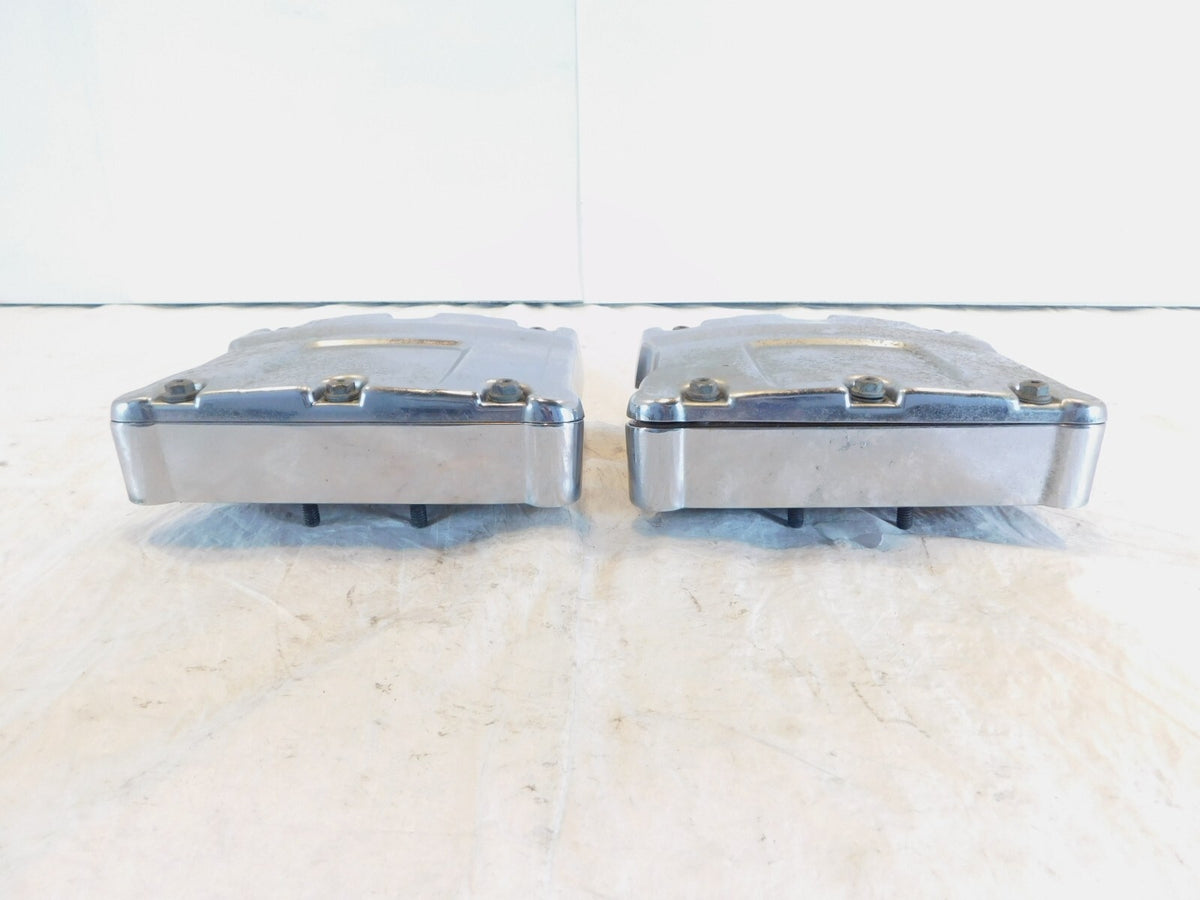 Harley Davidson Touring Dyna & Softail Chrome Cylinder Head Rocker Boxes - C3 Cycle