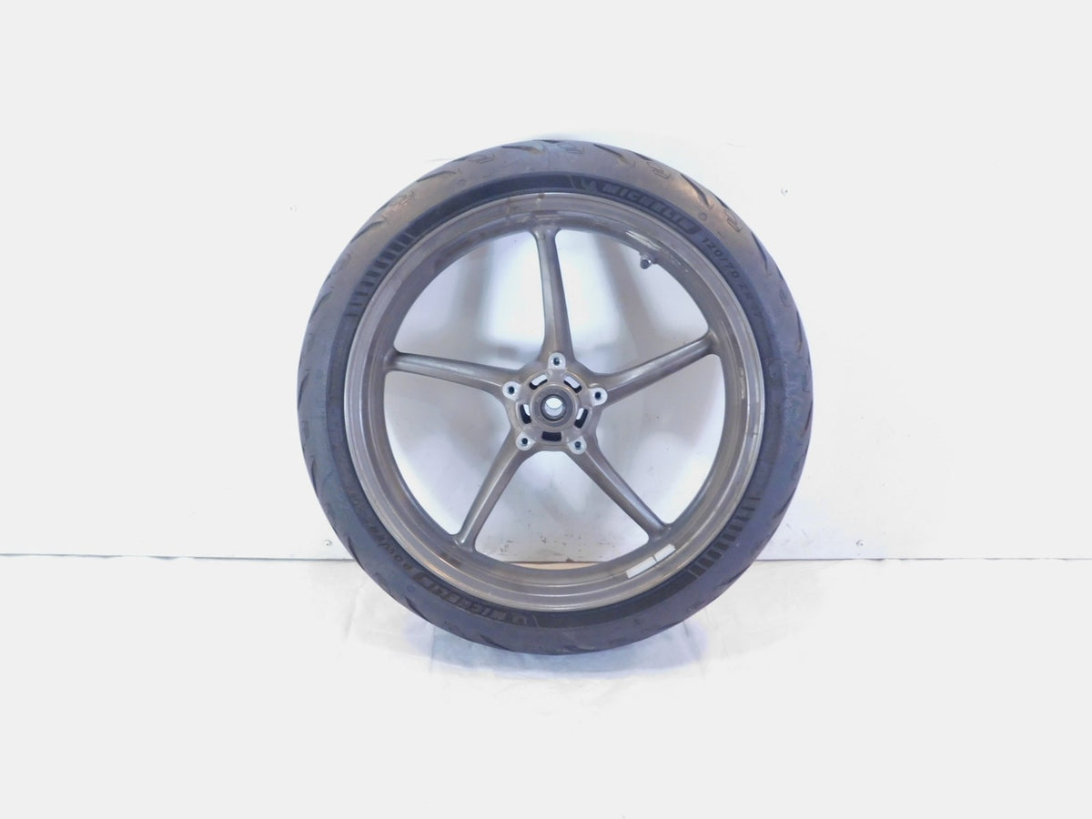 Triumph Street Triple 675 Daytona 675R SE Gray Graphite Cast Front Wheel Rim - C3 Cycle