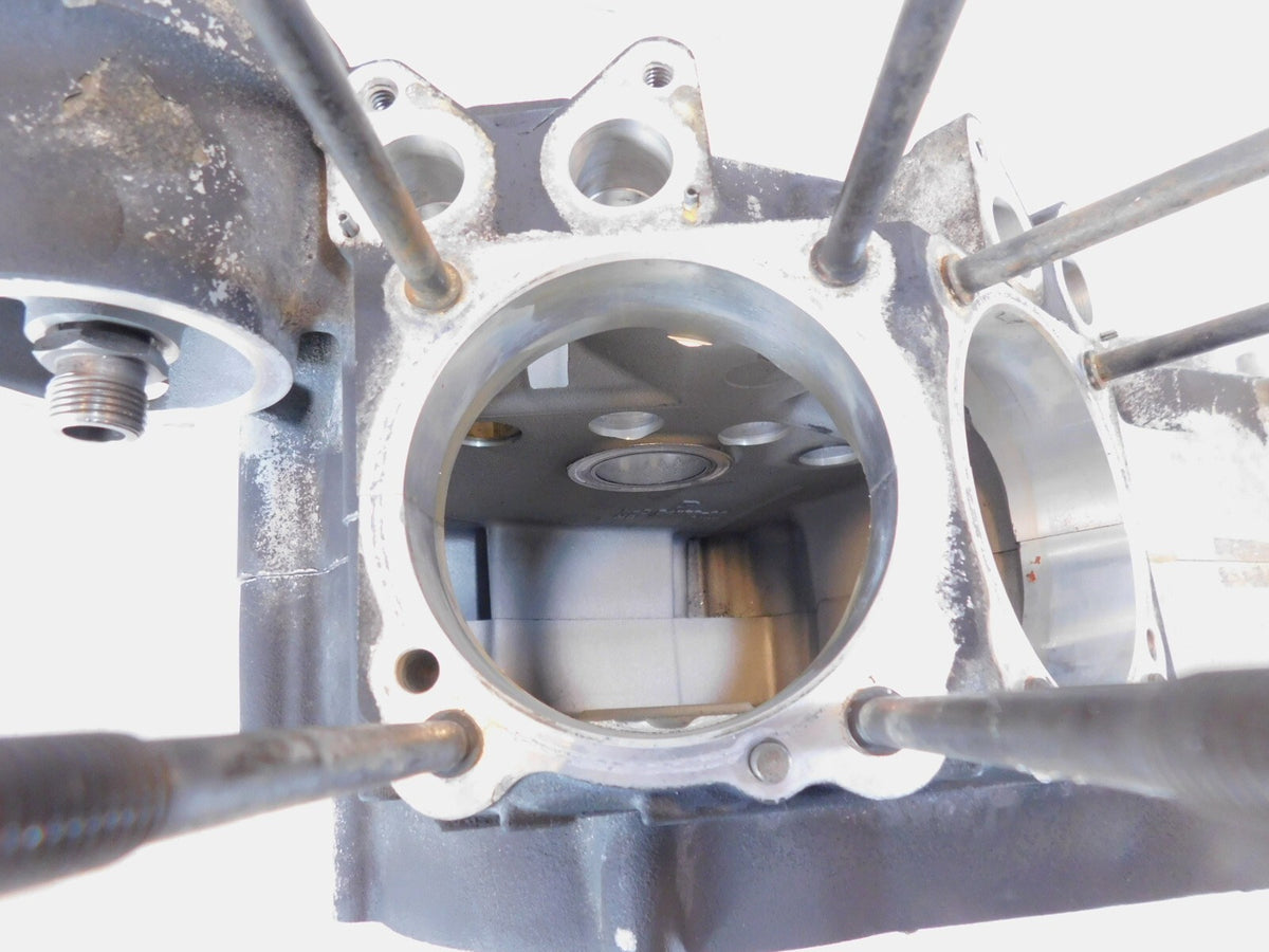 Harley Davidson Sportster 883 & 1200 Silver Crankcase Cases Engine Motor Block - C3 Cycle