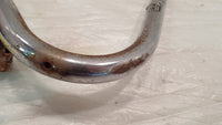 Harley Davidson Touring Road King Chrome Left Saddlebag Crash Guard - No Holes - C3 Cycle