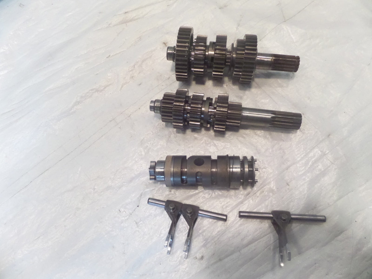 Ducati Monster 620 Dark Engine Motor Transmission Gears & Shifter Drum Fork - C3 Cycle