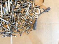 1999 99 Harley Davidson Sportster 883 Nuts Bolts & Brackets Parts Box Lot - C3 Cycle