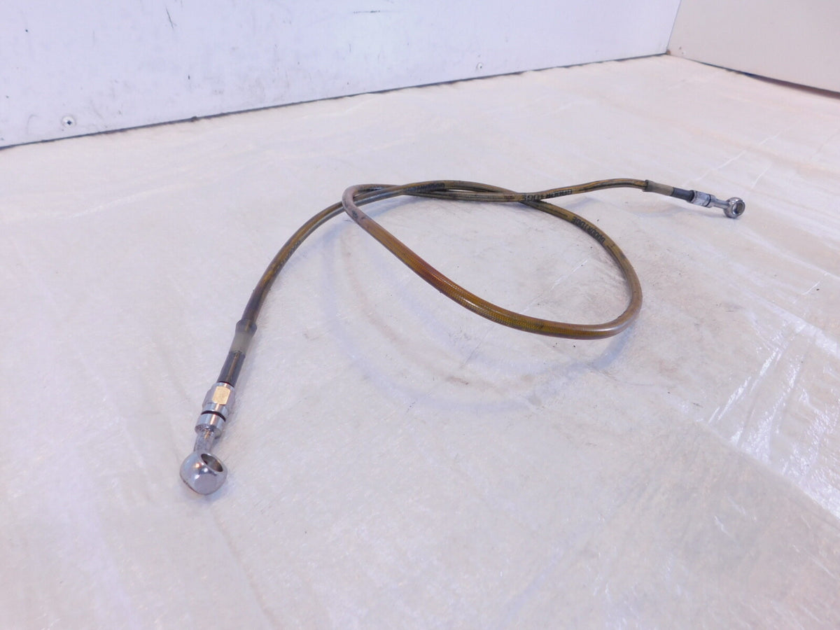 2002 American IronHorse Texas Chopper Rear Wheel Brake Caliper Hose Pipe Line - C3 Cycle
