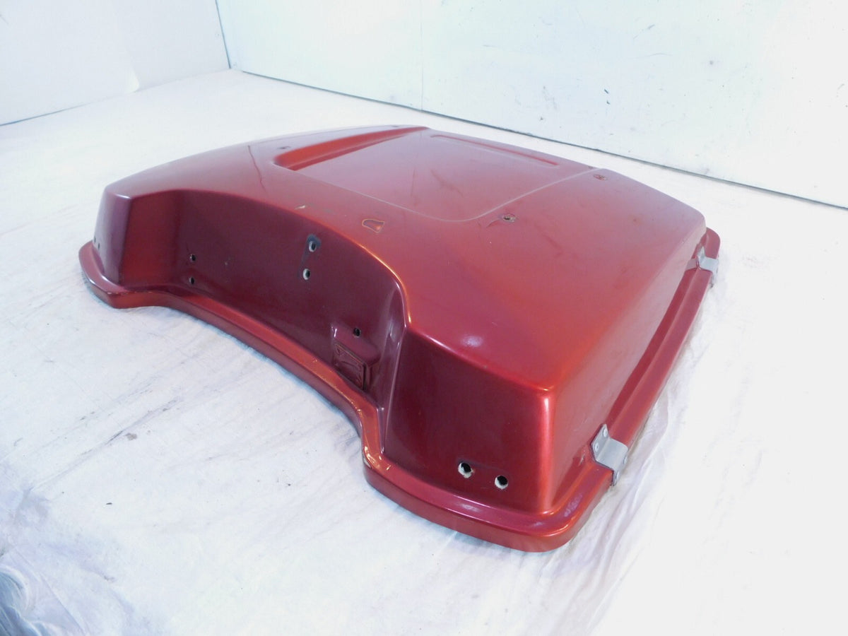 86-90 Harley Davidson Touring Tour Electra Glide Red Luggage Tour-Pak Lid - Hole - C3 Cycle