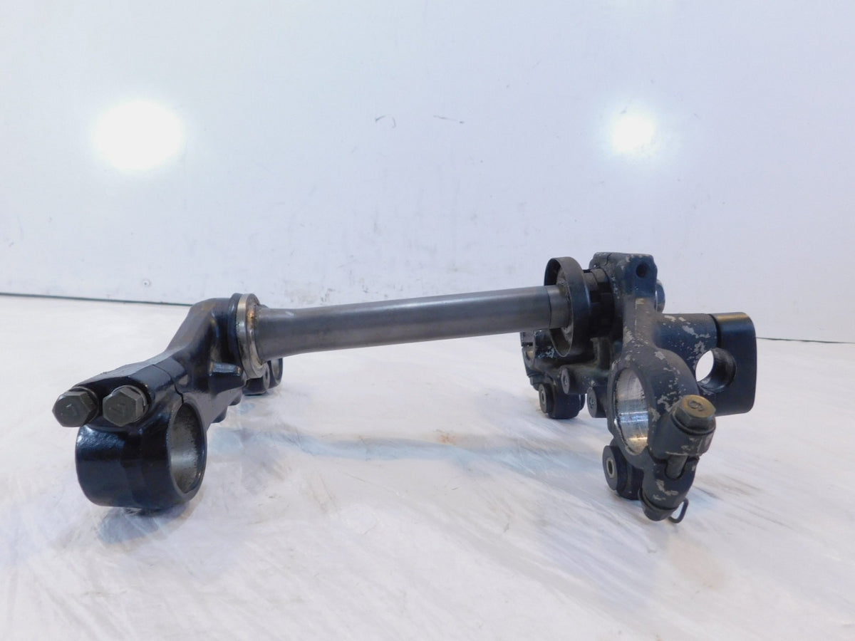 83 Yamaha XJ750 Maxim 750 Black Front Fork Upper/Lower Triple Tree Steering Stem - C3 Cycle
