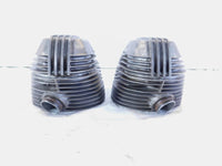 BMW Airhead R80 Silver Left/Right Engine Motor Cylinder Head w/ Valve Covers - C3 Cycle