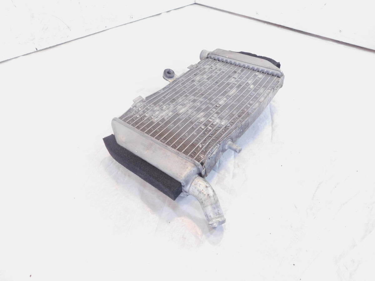 Honda Interceptor VFR800 VFR800A Left Engine Motor Coolant Radiator -Bent - C3 Cycle