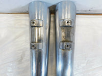 Harley Touring Road King & Electra Glide Chrome Kerker Slip On Exhaust Mufflers - C3 Cycle