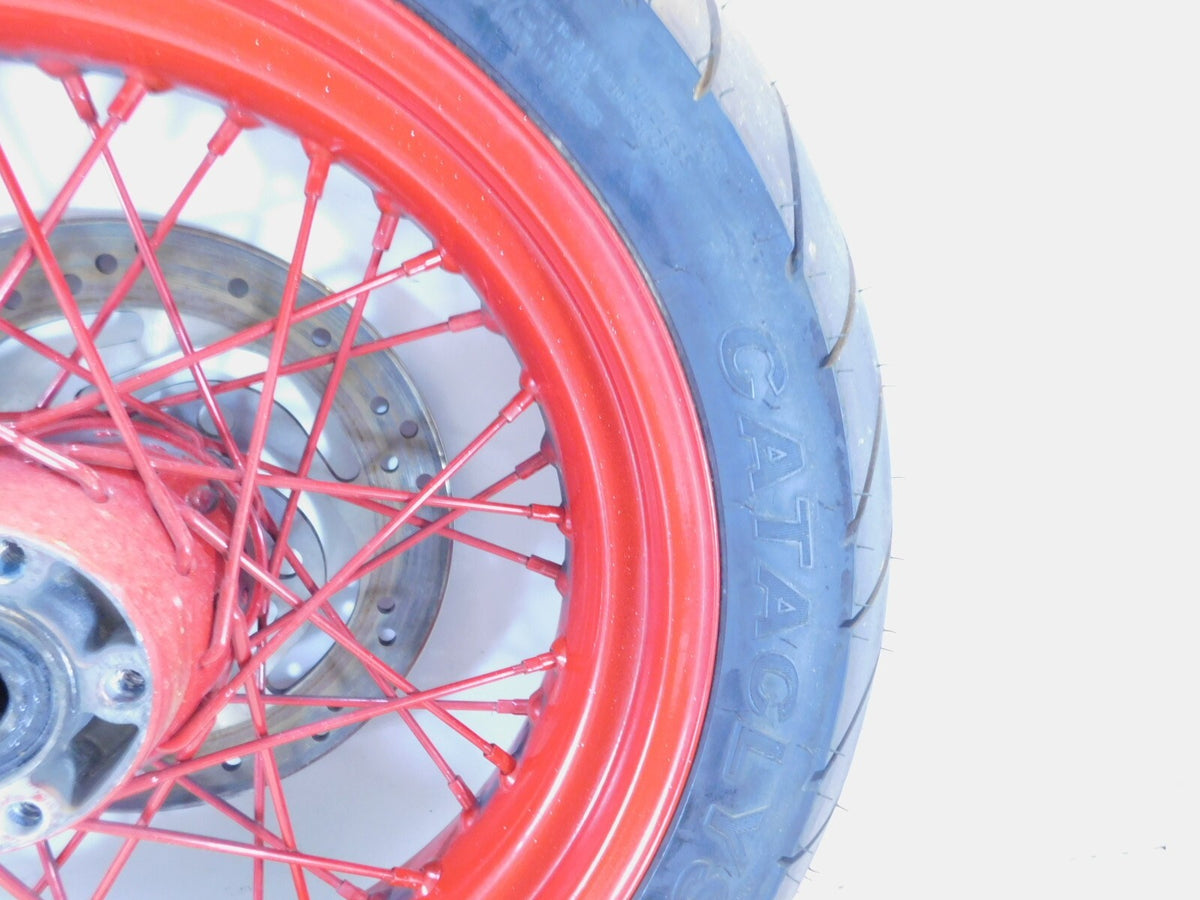 Harley Davidson Dyna Super Glide Custom & Low Rider Laced Rear Wheel Rim & Tire - C3 Cycle
