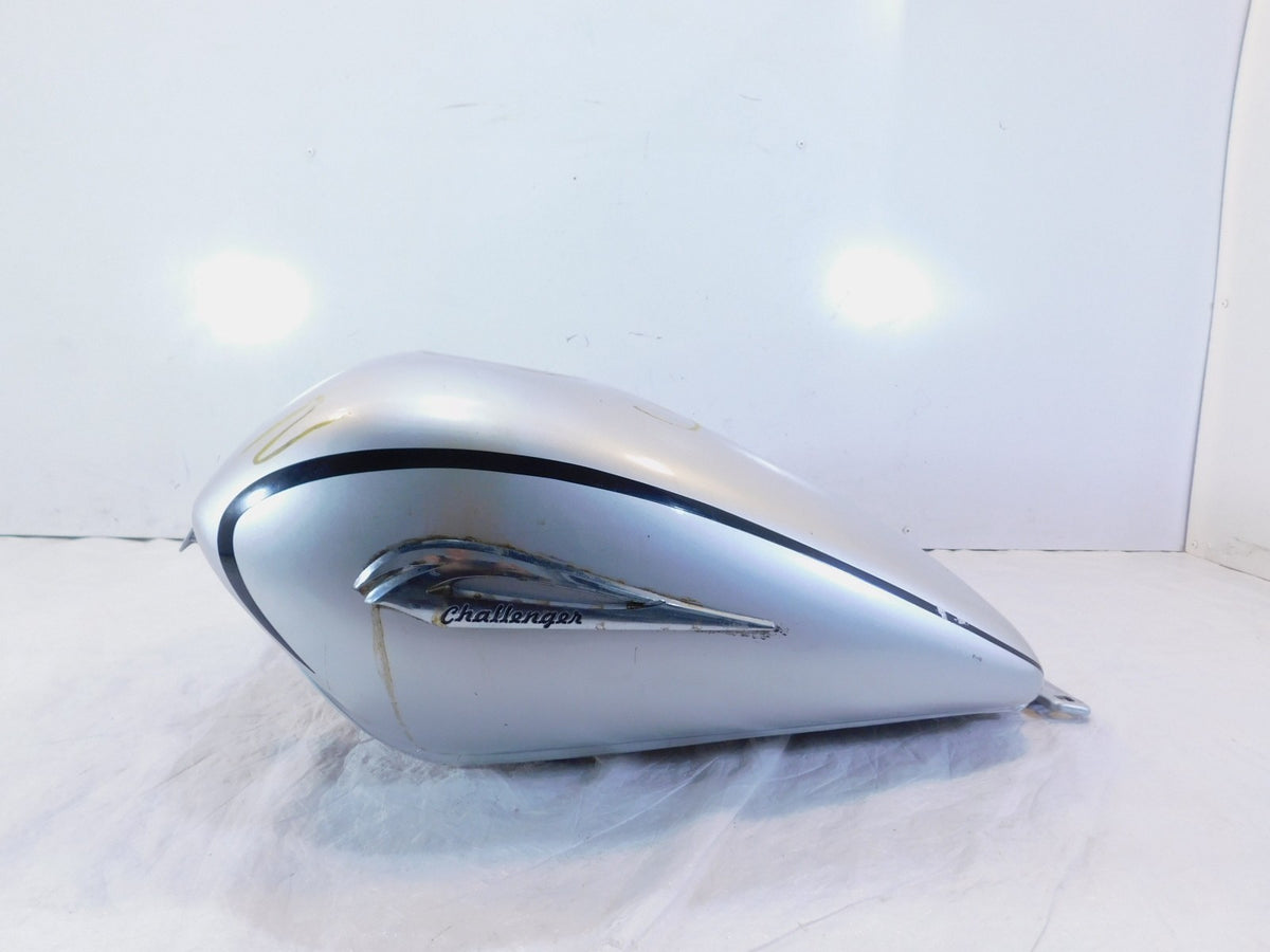 Cixi Kingring Rongyao Aggressor V & Jinlun 250cc Silver Fuel Gas Petrol Tank - C3 Cycle