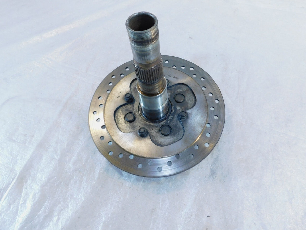 1998-2009 Honda Interceptor 800 VFR800 Rear Wheel Rim Axle & Brake Disc Rotor - C3 Cycle