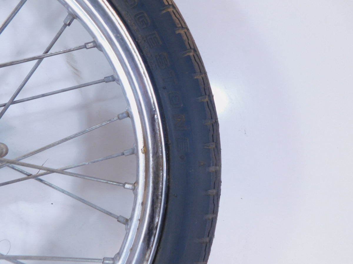 1996-2014 Honda Rebel CMX250 CMX250C Front Laced Wheel Rim & Hub 1.85x18 -Bent - C3 Cycle