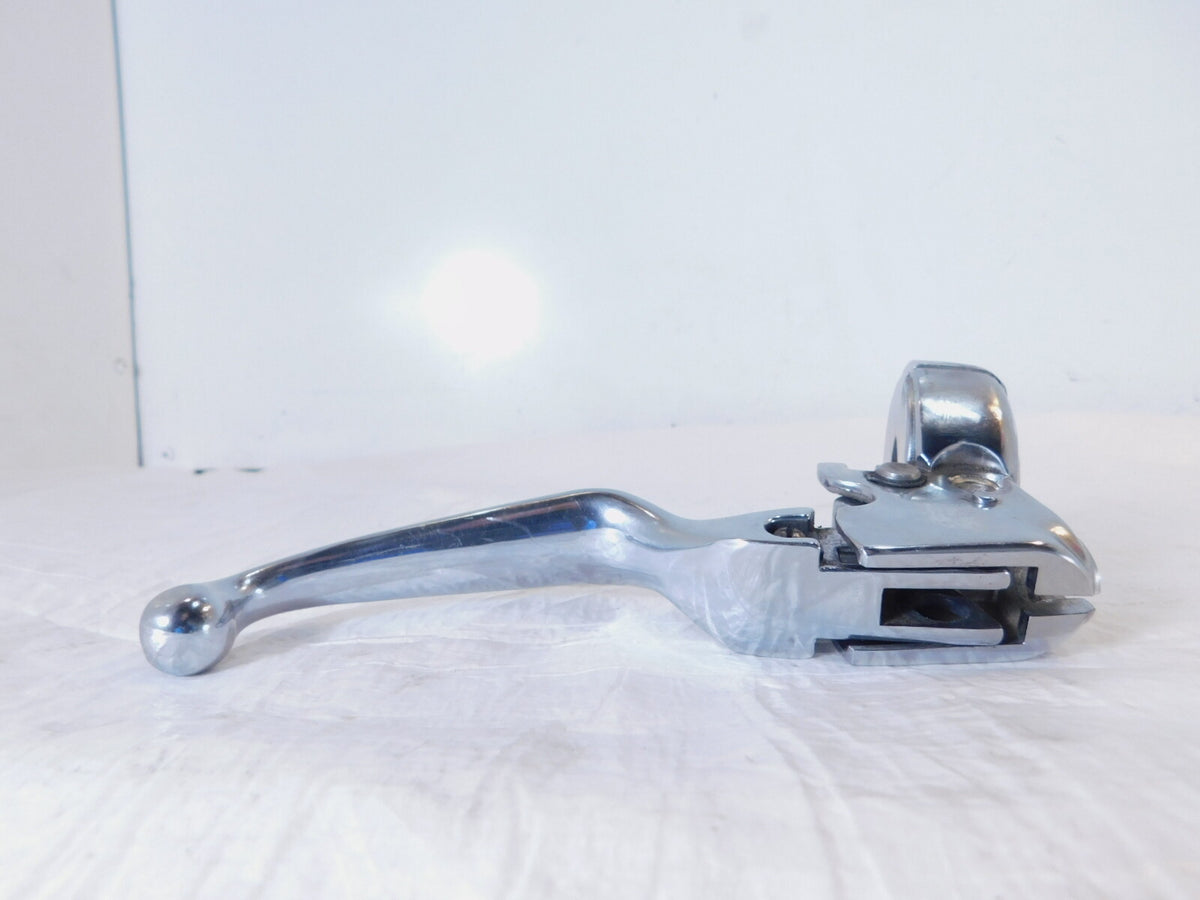Harley Electra Glide Softail Dyna Sportster Chrome Clutch Lever & Mount Bracket - C3 Cycle