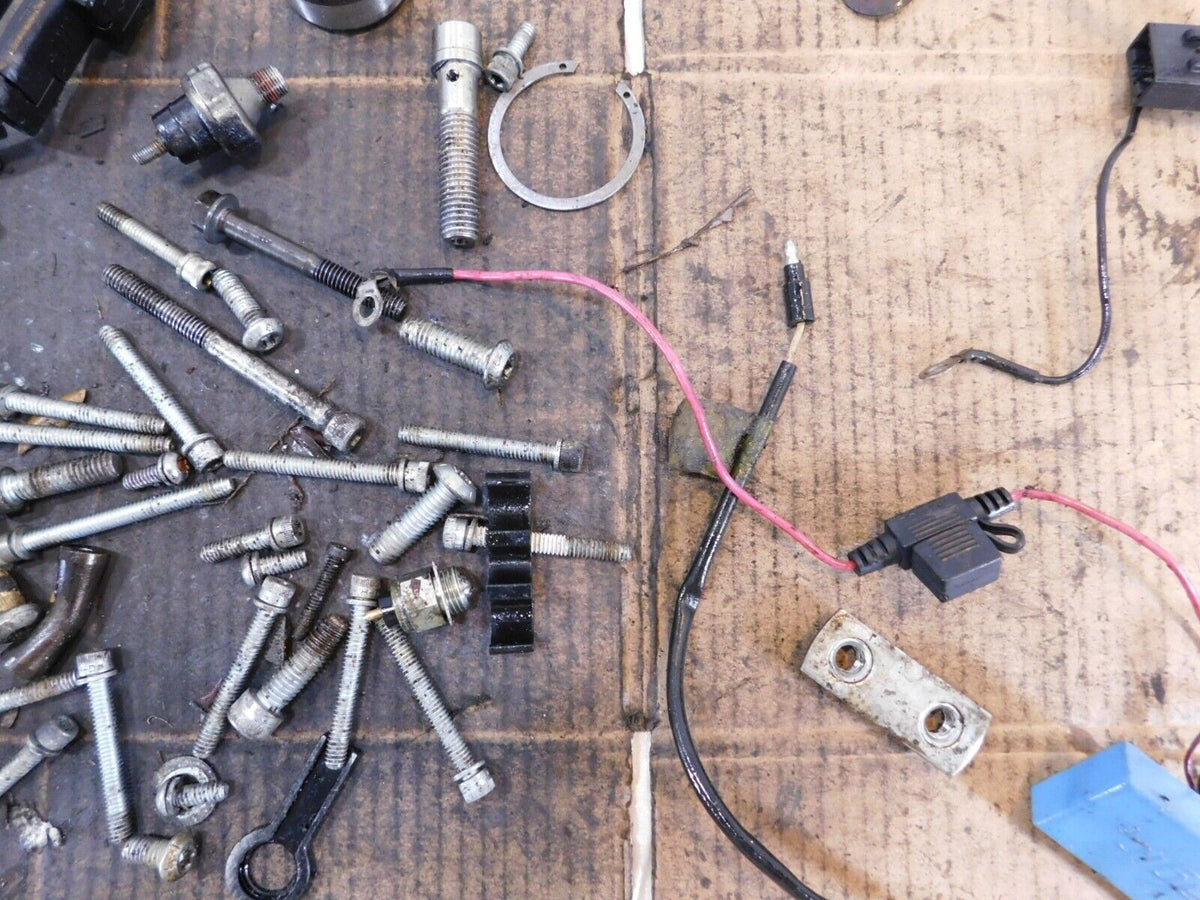 2013 13 Harley Davidson Sportster XL883 Iron Nuts Bolts & Brackets Parts Box Lot - C3 Cycle