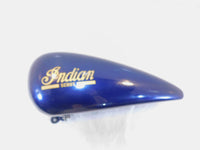 2002 Indian Gilroy Scout Cobalt Blue Left Side Fuel Gas Petrol Tank 89-445 - C3 Cycle