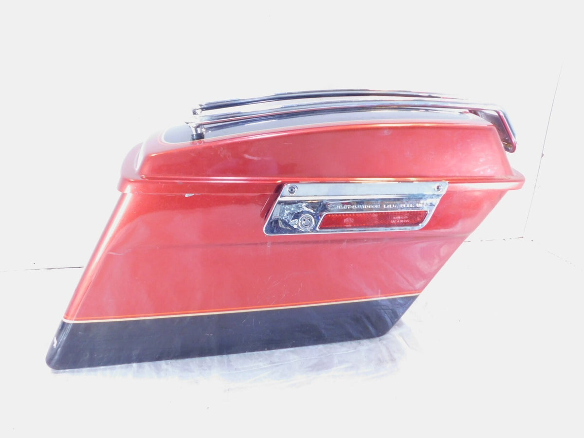 Harley Davidson Road King Street & Electra Glide Red Right Luggage Bag Saddlebag - C3 Cycle