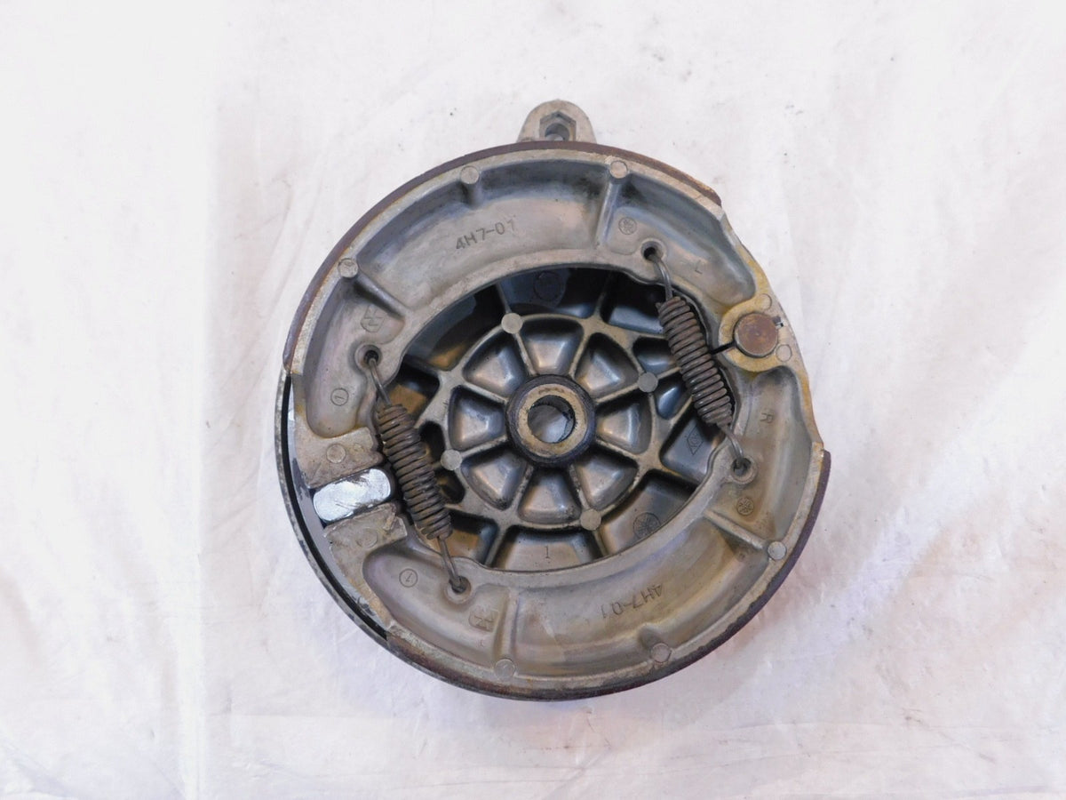 1981-1983 Yamaha Virago 750 XV750 Rear Brake Panel Drum Hub With Brake Shoe Set