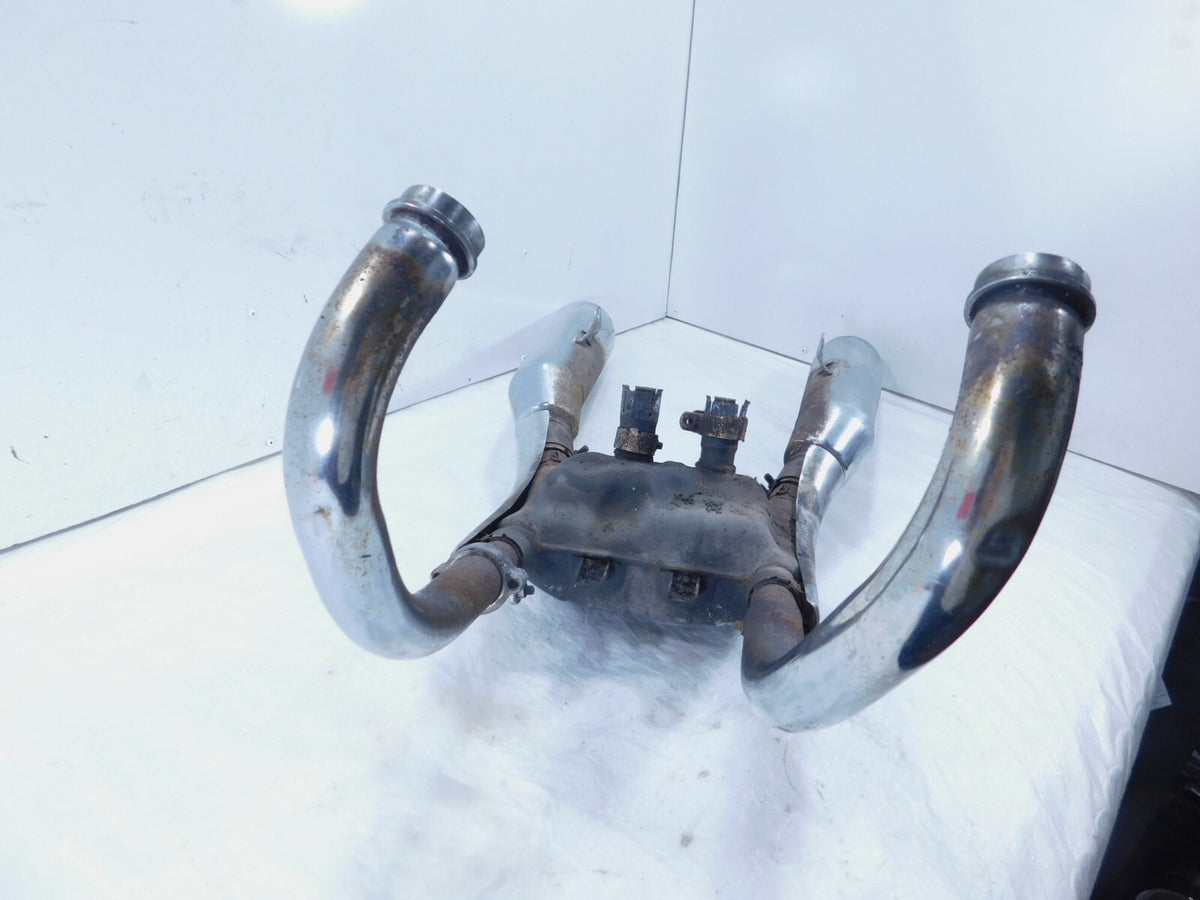 1984-85 Honda VF500C Magna V30 500 Left/Right Exhaust Muffler Header Pipe System - C3 Cycle