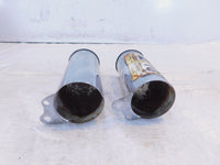 Honda VTX 1800 VTX1800C VTX1800F VTX1800N Dual Chrome Front Fork Upper Covers - C3 Cycle