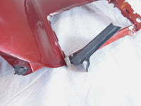 Honda GL1800 Goldwing 1800 Red Front Inner Dash Console Fairing Cowling Plastic - C3 Cycle