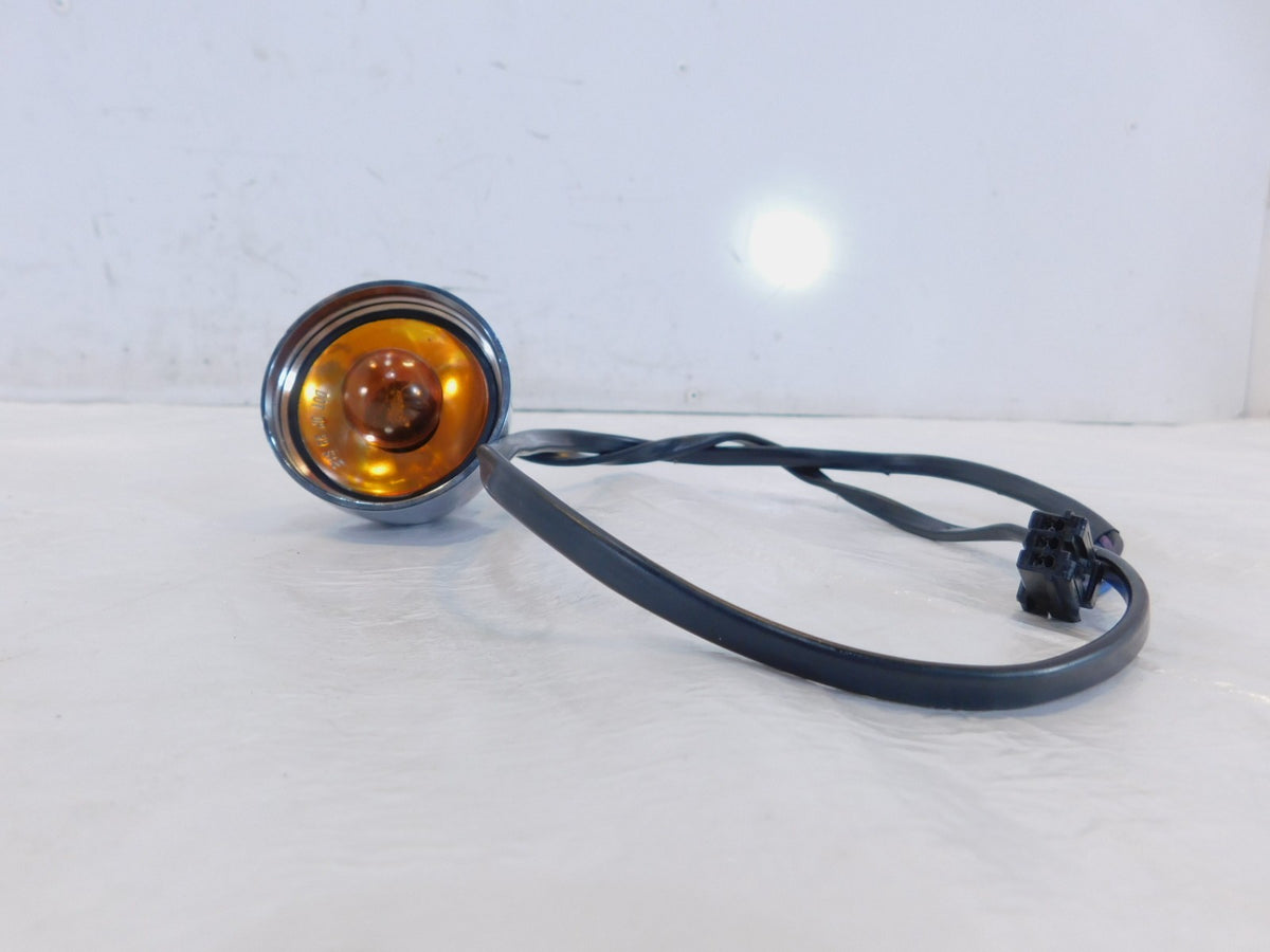 Harley Davidson Sportster Softail Dyna V-Rod Chrome Front Turn Signal Indicator - C3 Cycle