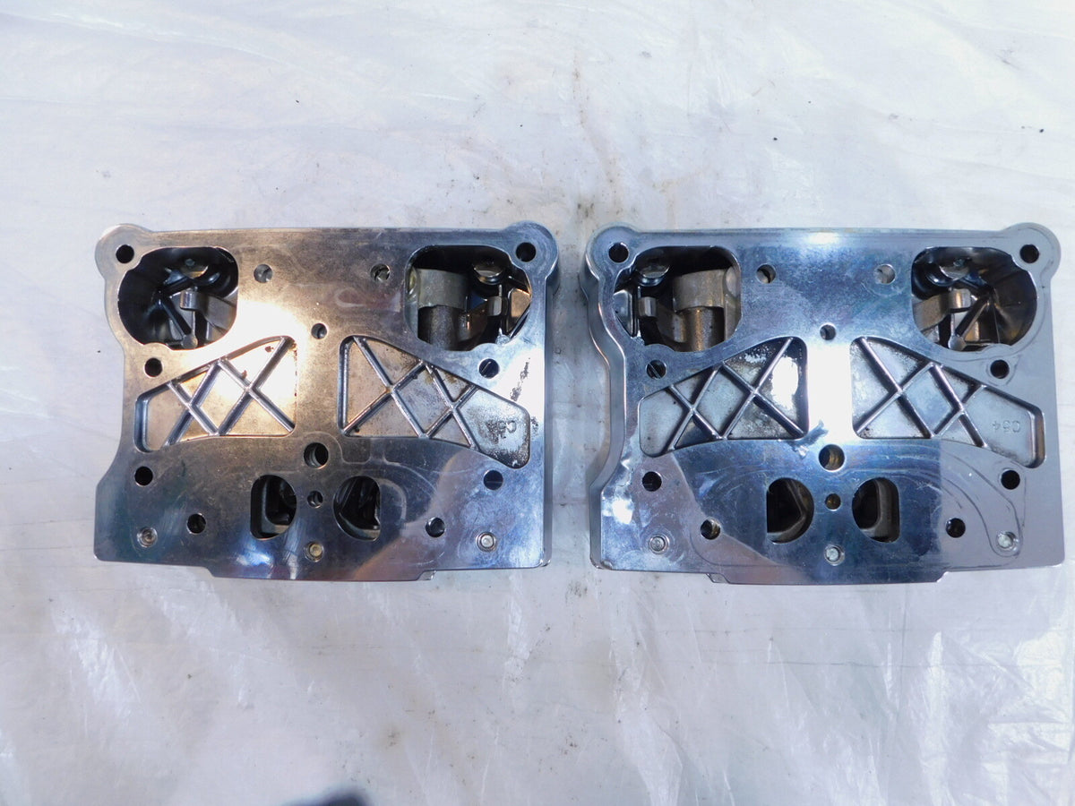 Harley Davidson Touring Dyna & Softail Chrome Cylinder Head Rocker Boxes - C3 Cycle