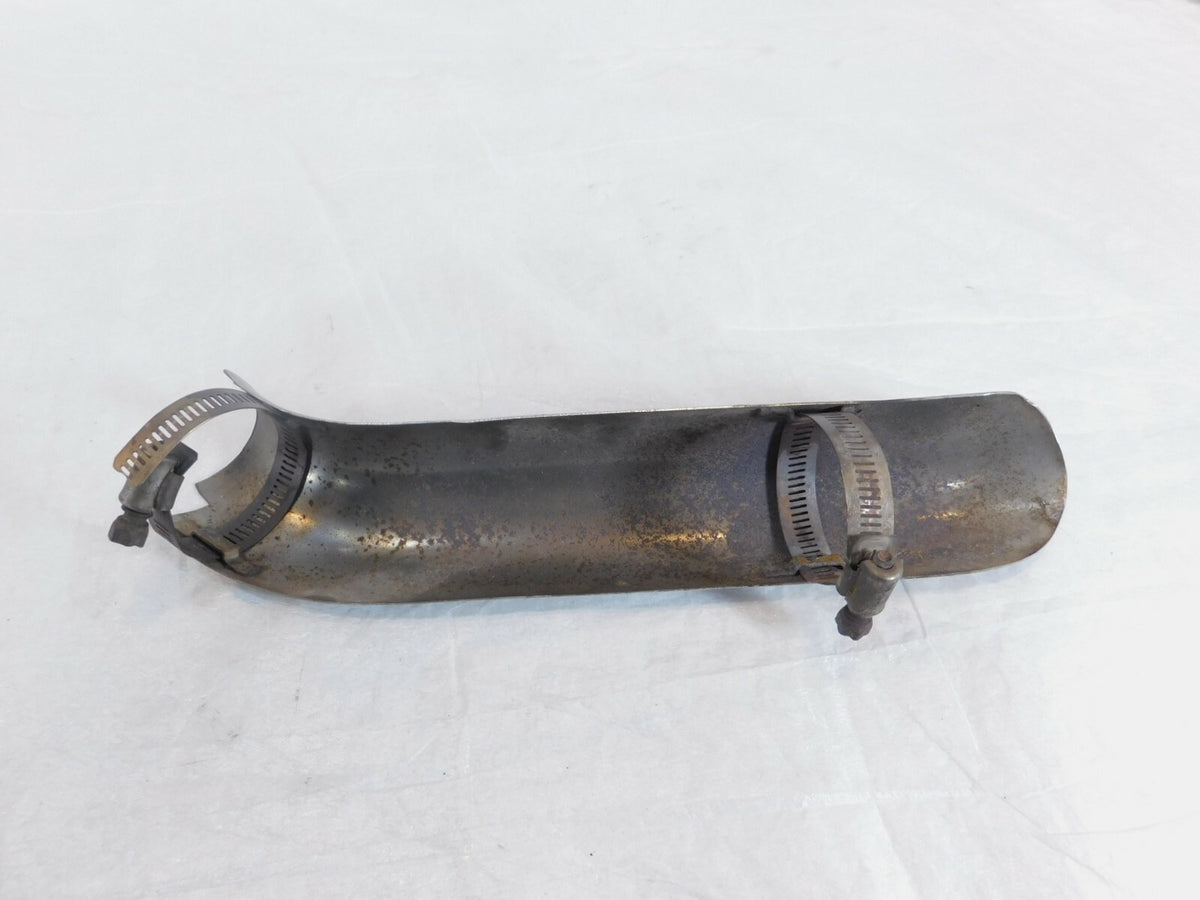 1981-1983 Harley Electra Glide Shovelhead Front Exhaust Header Pipe Cover Shield - C3 Cycle