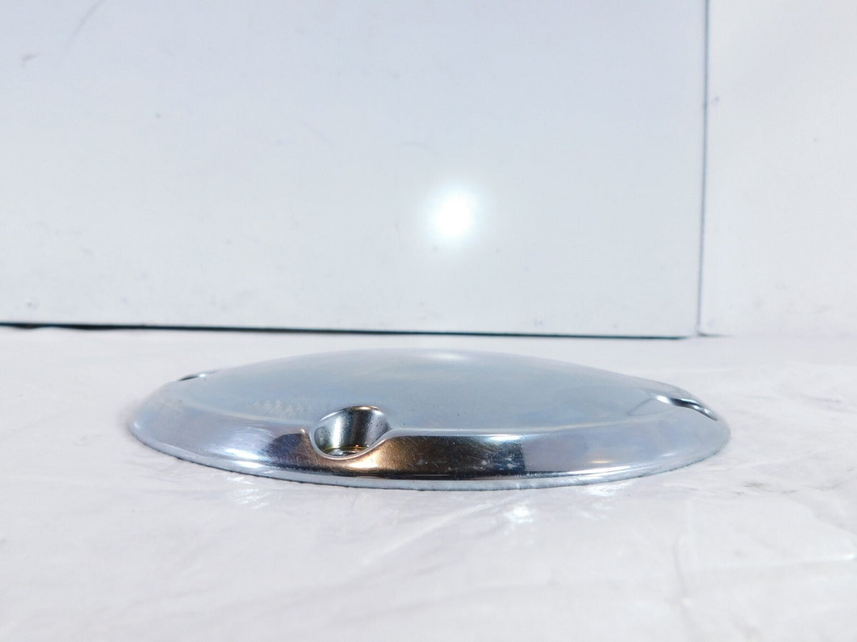 Harley Davidson Twin Cam Dyna & Softail Left Engine Chrome Derby Clutch Cover - C3 Cycle