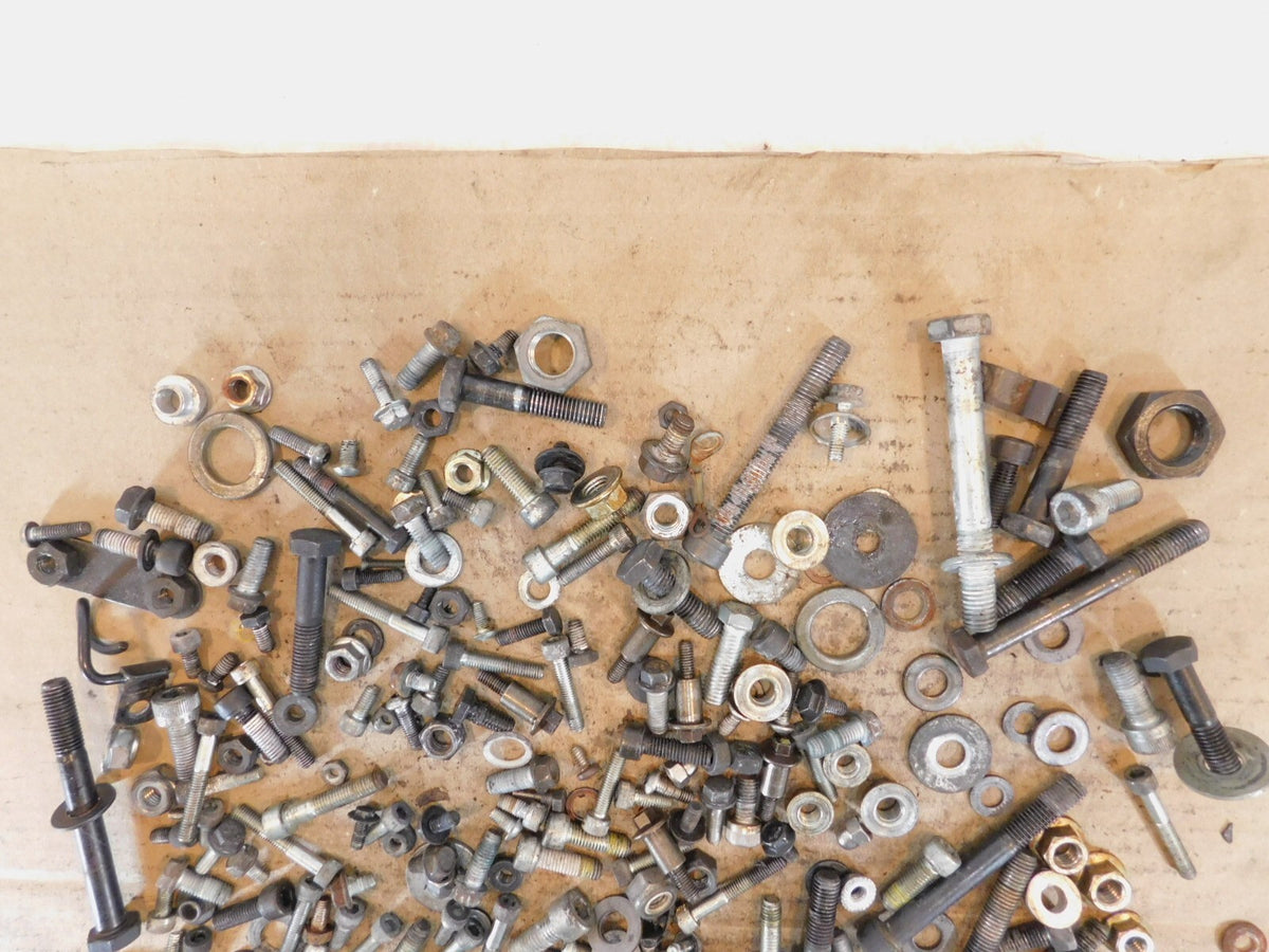 2006 Victory Kingpin Miscellaneous Hardware Nuts Bolts & Brackets Parts Box Lot - C3 Cycle