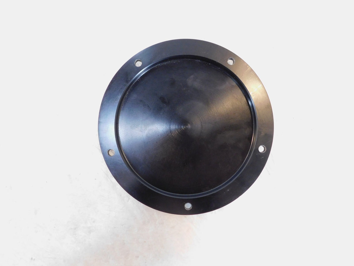 Harley Softail Dyna Black Performance Machine Left Engine Clutch Derby Cover - C3 Cycle