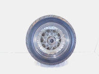 2000 2001 2002 & 2003 Indian Gilroy Scout Chrome Laced Rear Wheel Rim - Bent - C3 Cycle