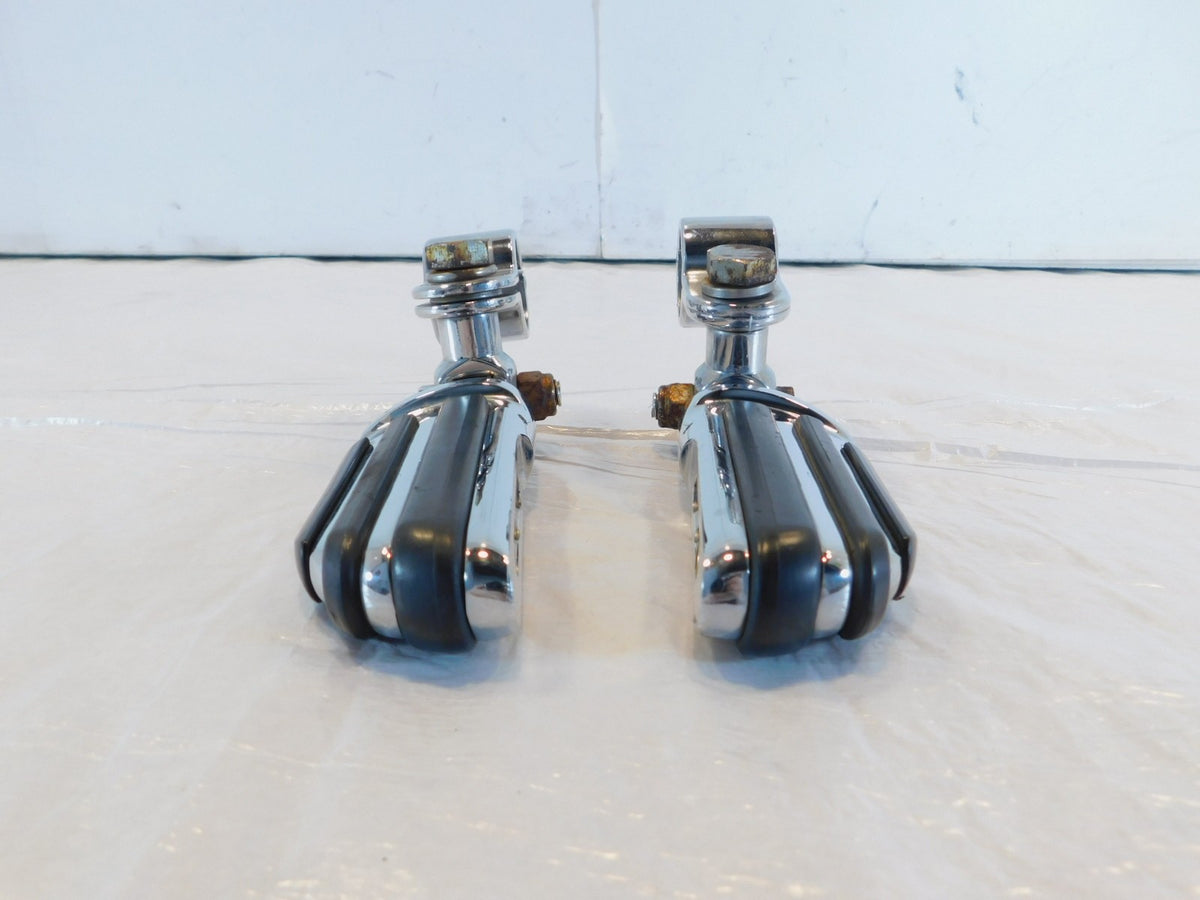 Harley Davidson Electra Glide & Road King Adjustable Highway Footrest Footpegs - C3 Cycle