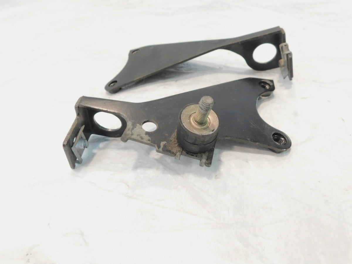 Aprilia ETV1000 Caponord 1000 Left Right Radiator Cooler Mounting Brackets Stays - C3 Cycle