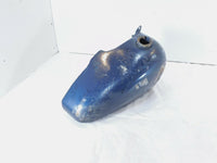 1977-1985 Harley Davidson FX & FXE Shovelhead Blue Right Fuel Gas Petrol Tank - C3 Cycle