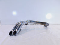 Harley Sportster XL 883 & 1200 Roadster Custom & Low Exhaust Header Dual Pipes - C3 Cycle