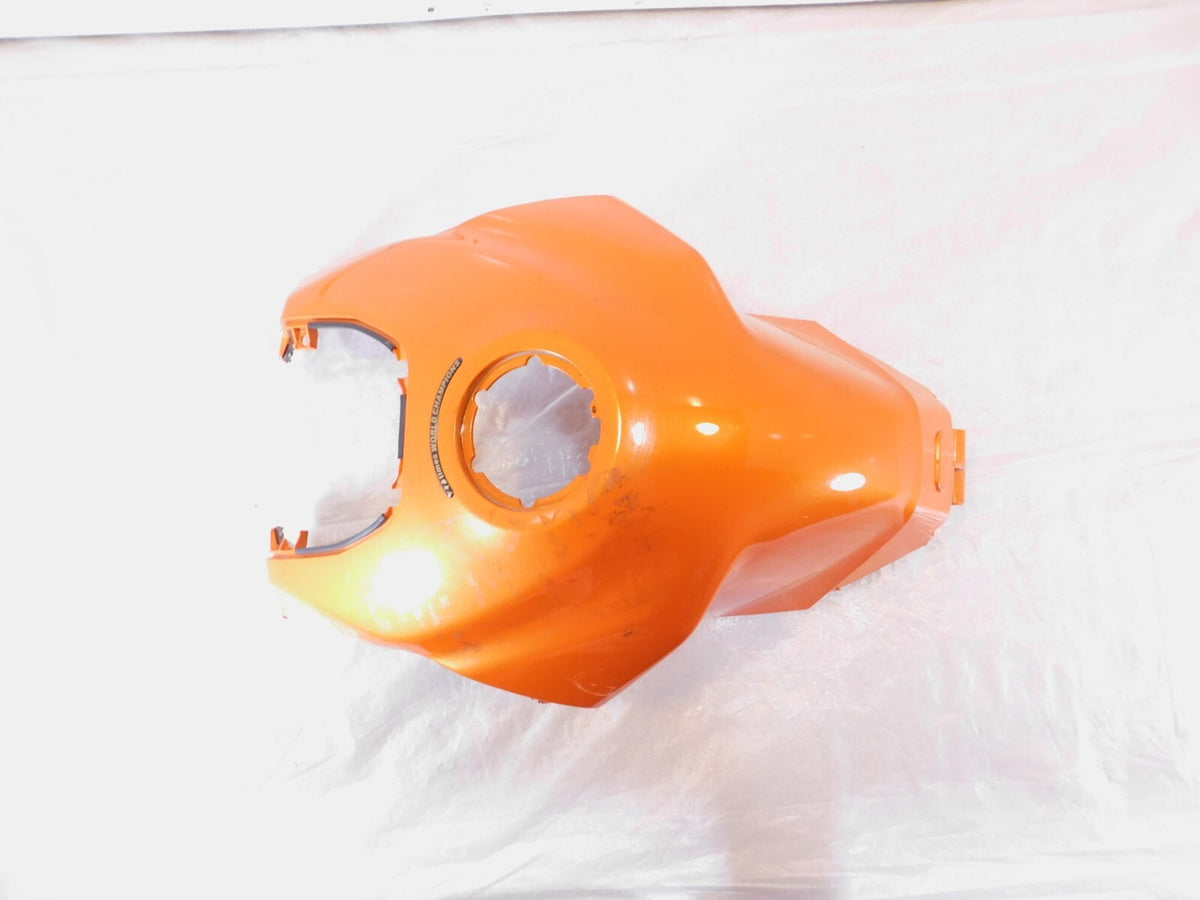 2007-2009 Aprilia Shiver 750 SL750 Orange Gas Petrol Fuel Tank Cover Cowling - C3 Cycle